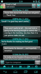 How to get GO SMS Cyan Glass Theme lastet apk for pc