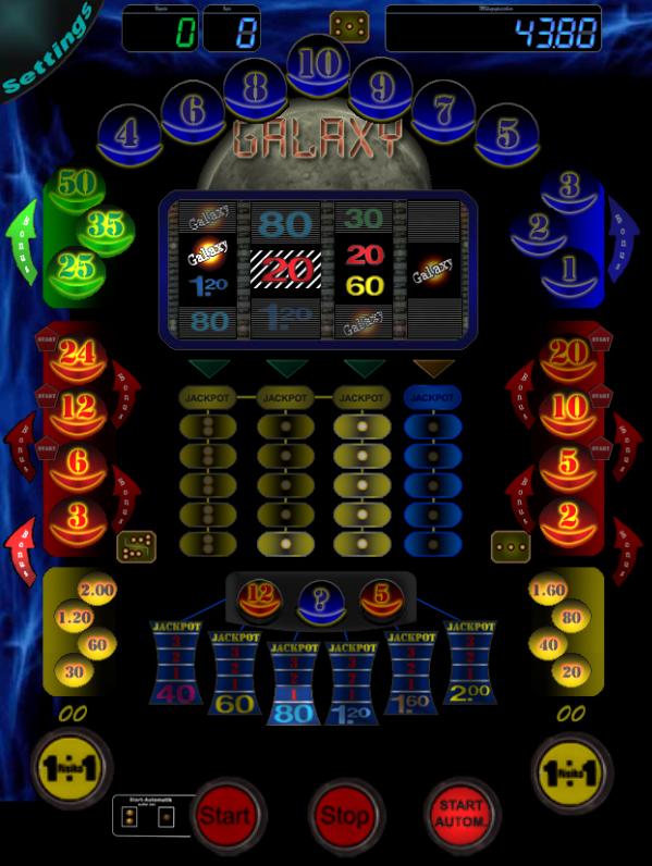 Android application "Galaxy" von Sonderspiele screenshort