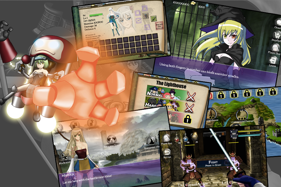 lâmina e espada RPG - screenshot