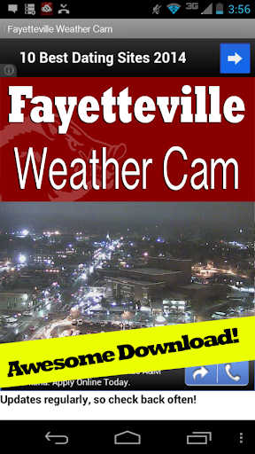 【免費生活App】Fayetteville Live Weather Cam-APP點子