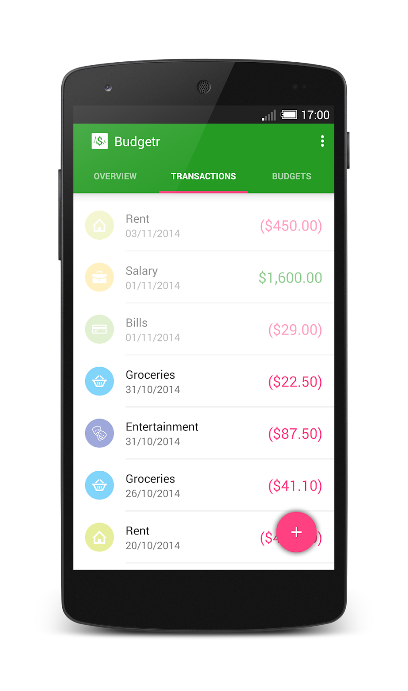 Budgetr Screen 3