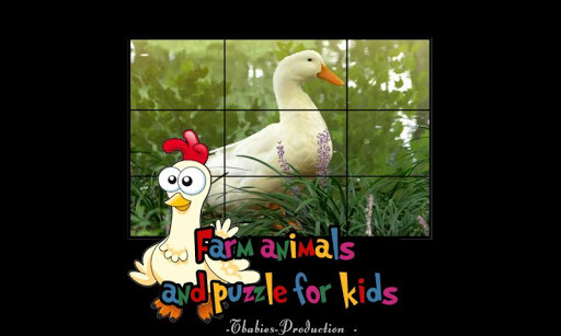 farm animals puzzles for kids