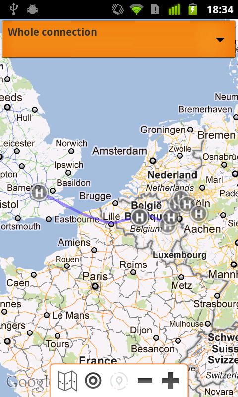 Railteam Mobile Screen 2