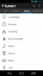 TuneIn Radio Pro - screenshot thumbnail