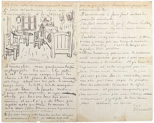 Autograph letter, dated 17 October 1888, to Paul Gauguin