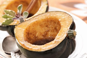 Maple-Glazed Acorn Squash
