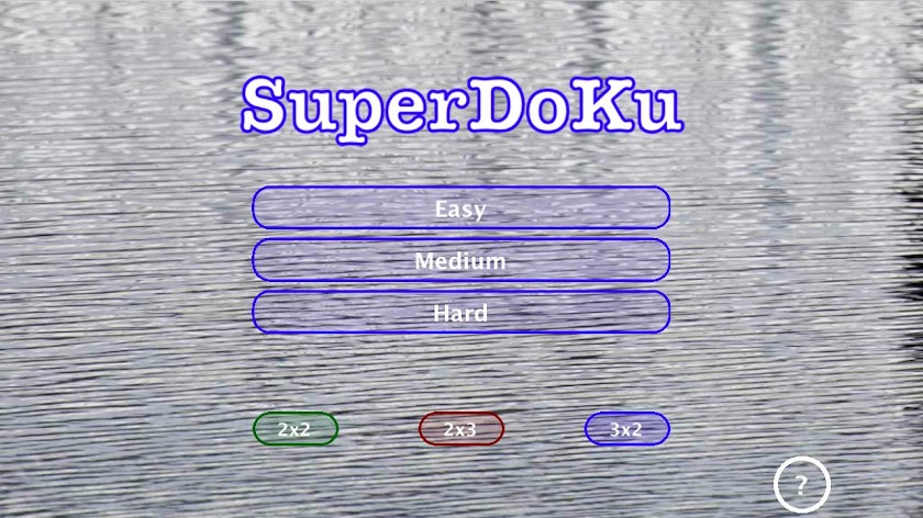 Sudoku SuperDoKu Screen 1