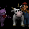 Cow Snatchers Full 3D logo