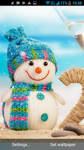 How to download Snowman Live Wallpaper lastet apk for android