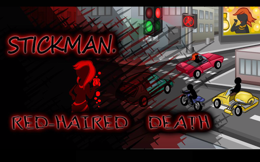 Stickman Red Haired Death