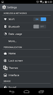 Gem Flat CM11 Theme - screenshot thumbnail