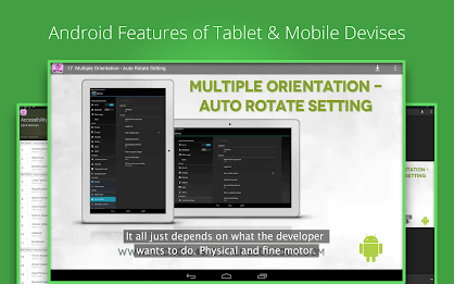 Learn Android Features poster 4