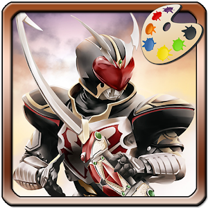 Coloring Kamen Rider LOGO-APP點子