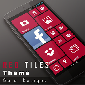 Red Tiles Theme