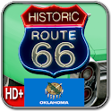 Route 66 OKLAHOMA HD+Wallpaper logo