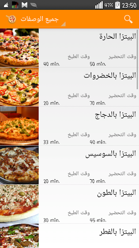 جميع وصفات بيتزا wasafat pizza