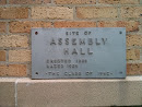 Site of Assembly Hall