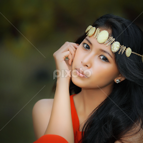 by Pande Putu Krisna Wedana - People Portraits of Women