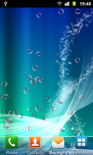 Floating Bubbles Live Wall