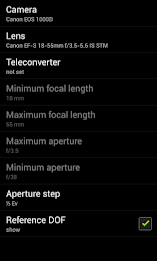 DOF Calculator Pro poster 12