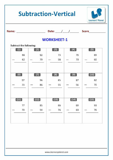 【免費教育App】Grade-2-Maths-Subtraction-WB-2-APP點子