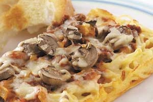 Spaghetti Pizza Casserole