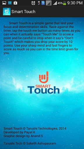 【免費休閒App】Smart Touch Application-APP點子