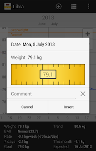 Libra - Weight Manager - screenshot thumbnail