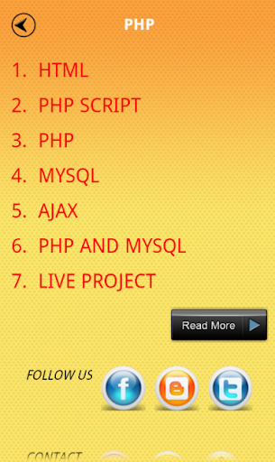 【免費書籍App】Php Course-APP點子