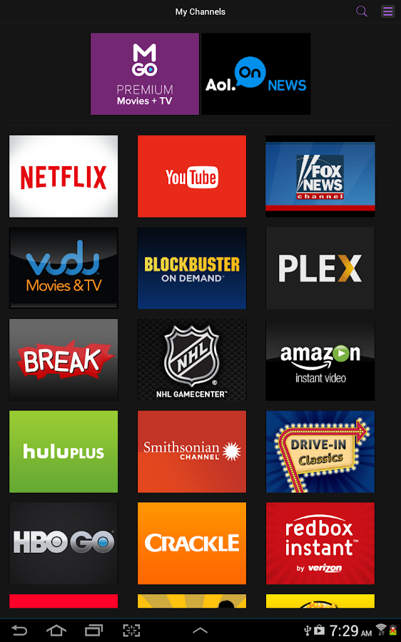 Roku Android Apps on Google Play