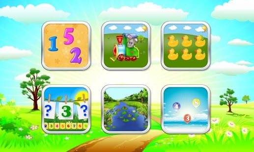 Android application 1А: Изучаем цифры - для детей screenshot