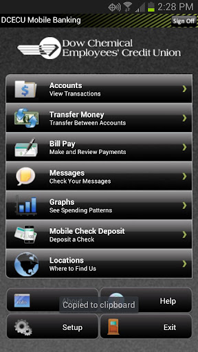 DCECU Mobile Banking