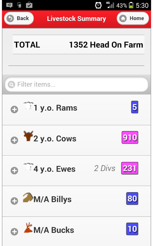 Farmware Screen 2