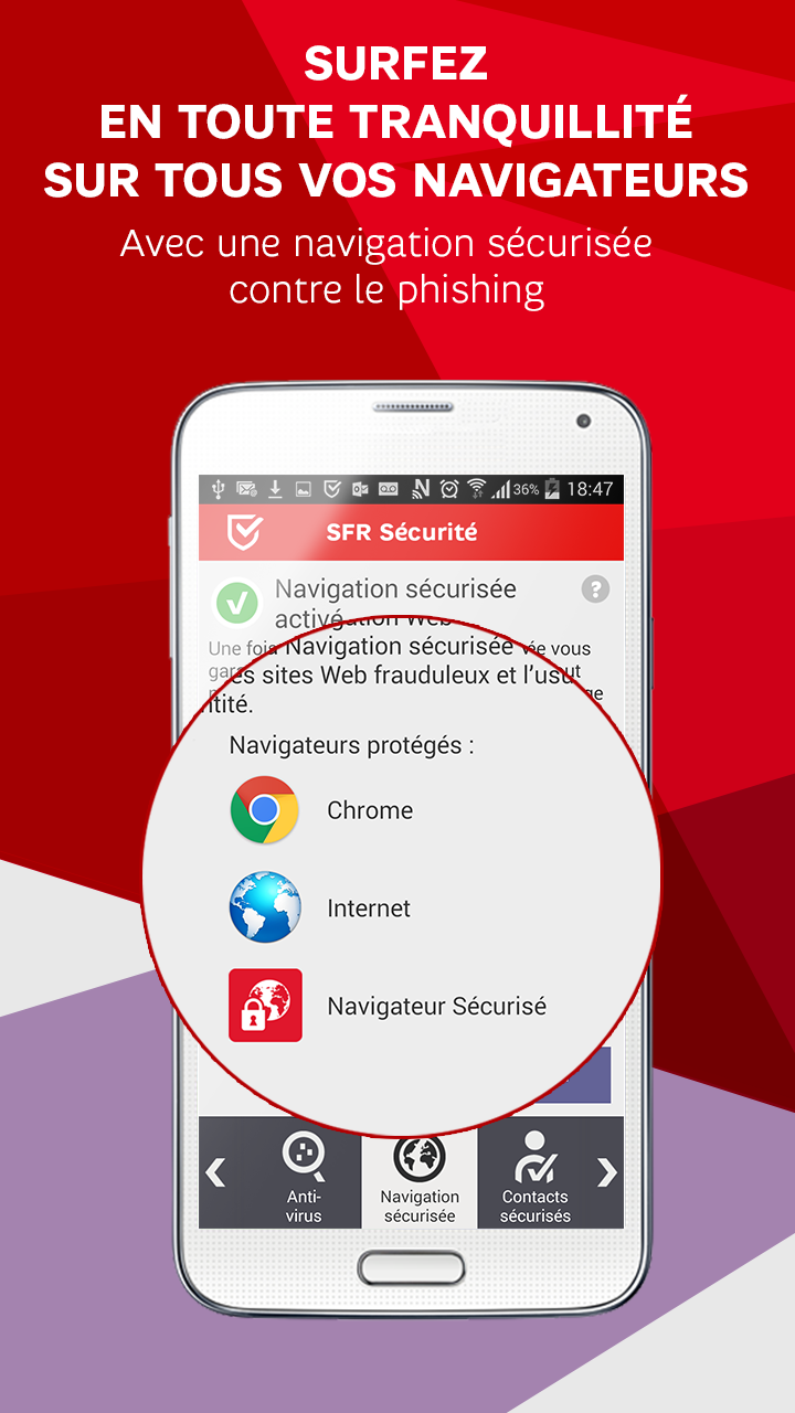 SFR Sécurité &amp; Antivirus Screen 3