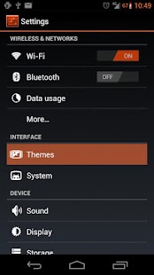 How to get AOKP CM10.1  CM9 TangerinTheme lastet apk for pc