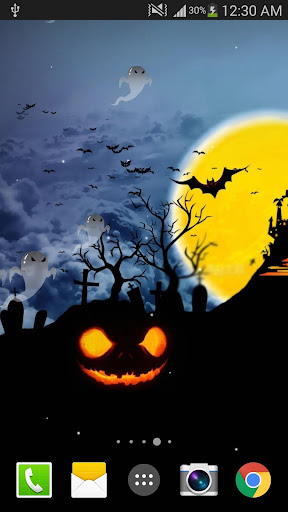 Halloween Live Wallpaper HD