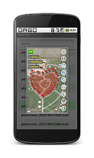 Planimeter - GPS area measure - screenshot thumbnail