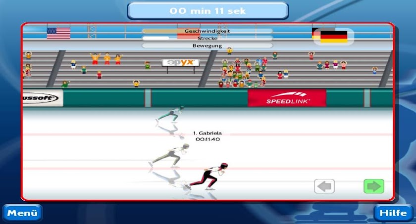 Epyx Winter Games Reloaded (D) Screen 2
