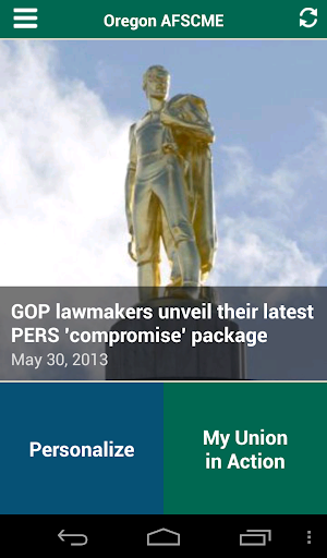 Oregon AFSCME Mobile App