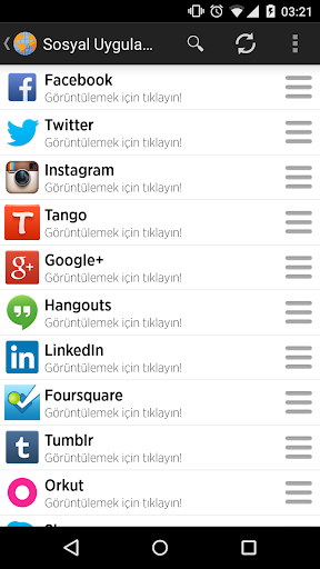 Turkish Social Applications