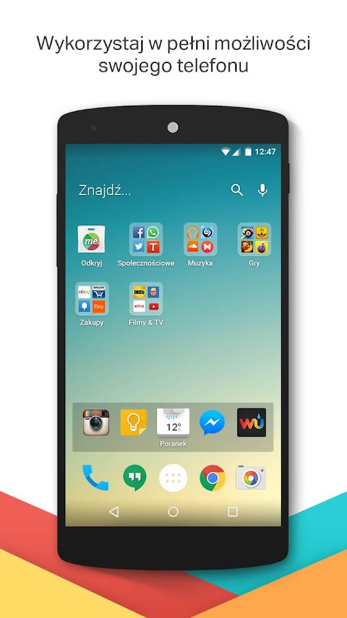   EverythingMe – zrzut ekranu 