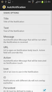 AutoNotification - screenshot thumbnail