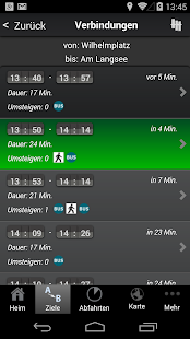 A+ Kiel Trip Planner Screen 3