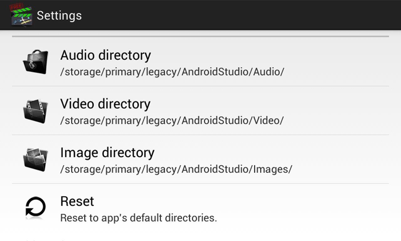 Android Studio - screenshot