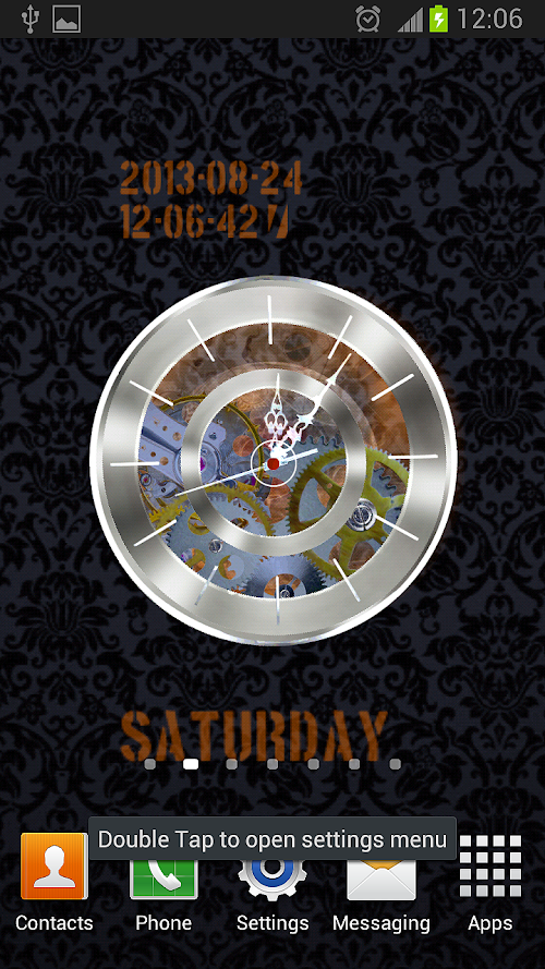 Android application Clock HQ Live Wallpaper screenshort