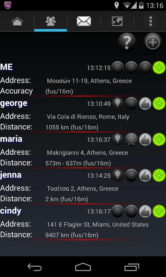 MeetUpDroid - screenshot