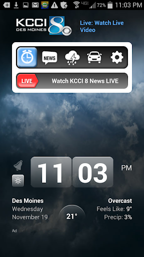 Alarm Clock KCCI 8 News - Iowa