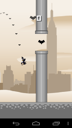 【免費休閒App】Flying Batman-APP點子