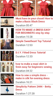 Sewing Tutorial Dresses