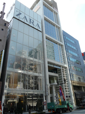 Zara en Ginza, Tokyo